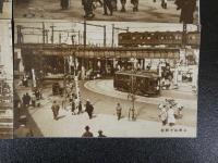 戦前絵葉書　大東京名所絵はがき集より　東京駅他　4枚　