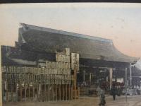 大坂名所　梅田停車場　高津神社　天満天神社　3枚