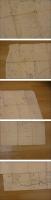 文政改正　御江戸大絵図　須原屋茂兵衛版　彩色木版刷　約70×89㎝　表紙欠