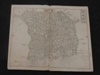 銅鐫大日本細図下　西国之部