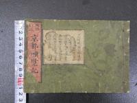 天保刻成　京都順覧記　京町縦横小路通号　京都名所図　内裏御図　