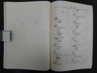 中医薬主題語表　高等医学院校編　1987年　第1版　北京科学技術出版社　中文　医学書　５４４P 