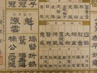 萬年青銘鑑　大正11年1月撰　（名古屋）関根銀作　中川利？作　石版刷　約38×54.5cm　万年青　オモト　古文書