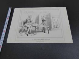 真作　リトグラフ　A COURIER FROM FRANCE London Published by MCLEAN