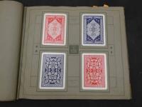 (THOMAS) DE LA RUE'S PLAYING CARDS　1924-1925年　トランプカード見本帳　イギリス製