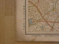 復興完成記念　東京市街地図　東京日日新聞附録　復興局