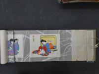 春画絵巻　明治・大正期　紙本着色　約15.5×20㎝　12図