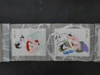 春画絵巻　明治・大正期　紙本着色　約15.5×20㎝　12図