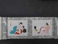 春画絵巻　明治・大正期　紙本着色　約15.5×20㎝　12図