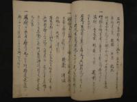 児玉流馬書秩伝集　江戸後期頃　上中下巻　42丁　1冊