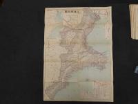 日本府県管内地図　三重県