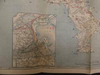 帝国府県地図　神奈川県　約40㎝×55㎝