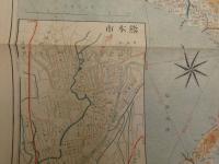 帝国府県地図　熊本県　約40㎝×55㎝