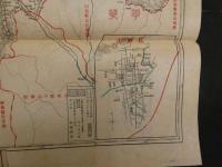 帝国府県地図　長野県　約40㎝×55㎝