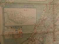 帝国府県地図　新潟県　約４０㎝×５５㎝　古地図　古文書