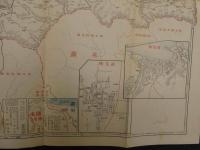 帝国府県地図　福井県　約40㎝×55㎝　