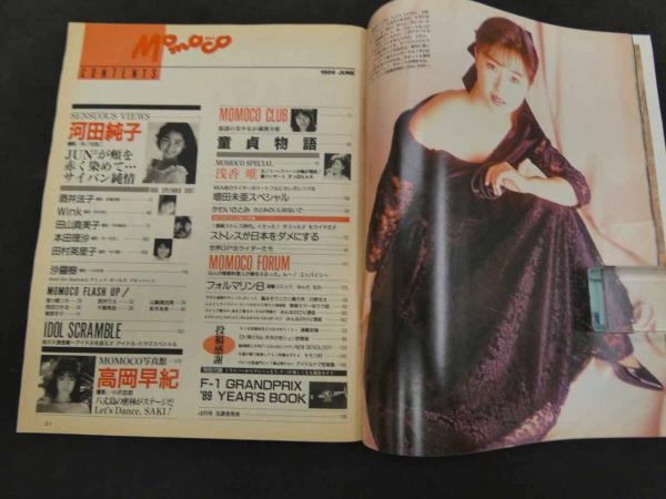 3 MOMOCO モモコ 1989年6月号（第6巻第6号） 学習研究社 河田
