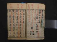 8 類聚方　吉益東洞　刊期不明　薄葉紙刷　１冊　漢方　和本　古文書