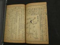 ８　仮名読十四経 上・下　鍼灸仮名読十四経治方全　刊期不明　3冊　鍼灸　和本　古文書