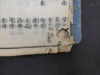 ８　病名彙解　蘆川桂洲　貞享3年　7巻序目一巻合本　全2冊　漢方・和本・古文書