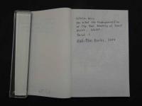 ８　Wilhelm Hein　ヴィルヘルム・ハイン　you killed the underground film on the real meaning of kunst bleibt... bleibt...　2007年　独文