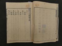 5　詩経名物弁解　7巻全4冊