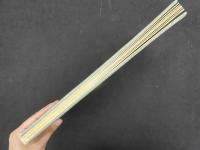 5　白帖　短冊帖　26面　短冊52枚収納可能　絹装　四方金　1帖