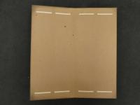 5　白帖　短冊帖　26面　短冊52枚収納可能　絹装　1帖