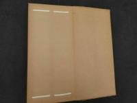 5　白帖　短冊帖　26面　52枚収納可能　絹装　1帖
