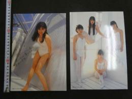 ８　工藤あさぎ・奈良沙緒理・吉川栞絵・久志麻理奈　２枚両面