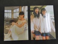 ８　工藤あさぎ・奈良沙緒理・吉川栞絵・久志麻理奈　２枚両面