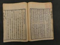 祖書肝要集　日蓮著　日英編　明治後刷　薄葉紙上中下巻合本全1冊