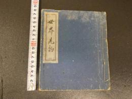 ８　9　世界見物　薮野椋十 著　奥付欠　２３８P　改装本　１冊