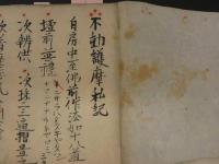 ８　7　不動護摩私記　江戸後期頃写　59丁　仏教次第　写本　古文書