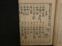 ８　7　鍼灸抜粋大成　岡本一抱　元禄12年　岡田三郎右衛門板　3巻全7冊　鍼灸　和本　古文書