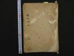 ８　9　備用方冊　上　安政4年写　61丁　漢方　写本　古文書