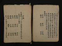 ８　9　備用方冊　上　安政4年写　61丁　漢方　写本　古文書