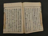 1 ９　医事域間　古益東洞　明和年　上下巻全2冊　漢方　和本　古文書