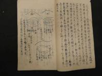 ６　5　柚木流眼科秘録　５２丁　乾坤　２冊