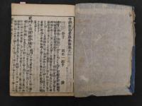 2  ６　十四経路発揮和解　十四経和語鈔　6巻附録　全4冊