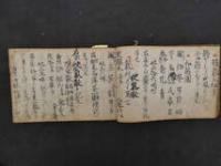 1 ８　処方集（仮）　江戸中期頃写　38丁　漢方　写本　古文書