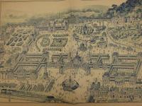 ８　5　第十回関西府県連合共進会全図　外松鉙三郎画　約39×54cm　鳥瞰図
