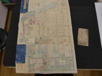 2  5　本所絵図　嘉永5年　戸松昌訓　尾張屋清七　彩色木版刷