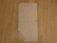 2  ８　戦中ポスター　支那事変　国民貯金　約51.5×25cm　戦中史料　古文書