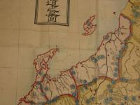 2  ８　遠山廣撰　大日本畿内東海東山北陸三道之図　大日本山陰山陽南海西海四道之図　木版彩色刷　2舗