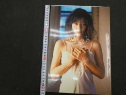 ６　5　水野美紀写真集　Wish　山岸伸撮影　１９９８年重版