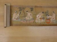 2  ８　清朝春宮画　12組　絹本著色　1巻