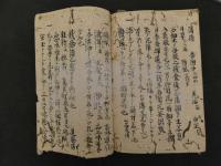 ６　5　奇方聞書（地に書入れ）　江戸中期頃写　９４丁