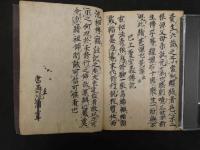 ３　６　修験道深秘分七通　明治期頃写　21丁　