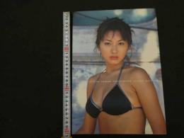 ６　5　紗川理帆写真集　Halfｗet　渡辺達生撮影　２００１年初版